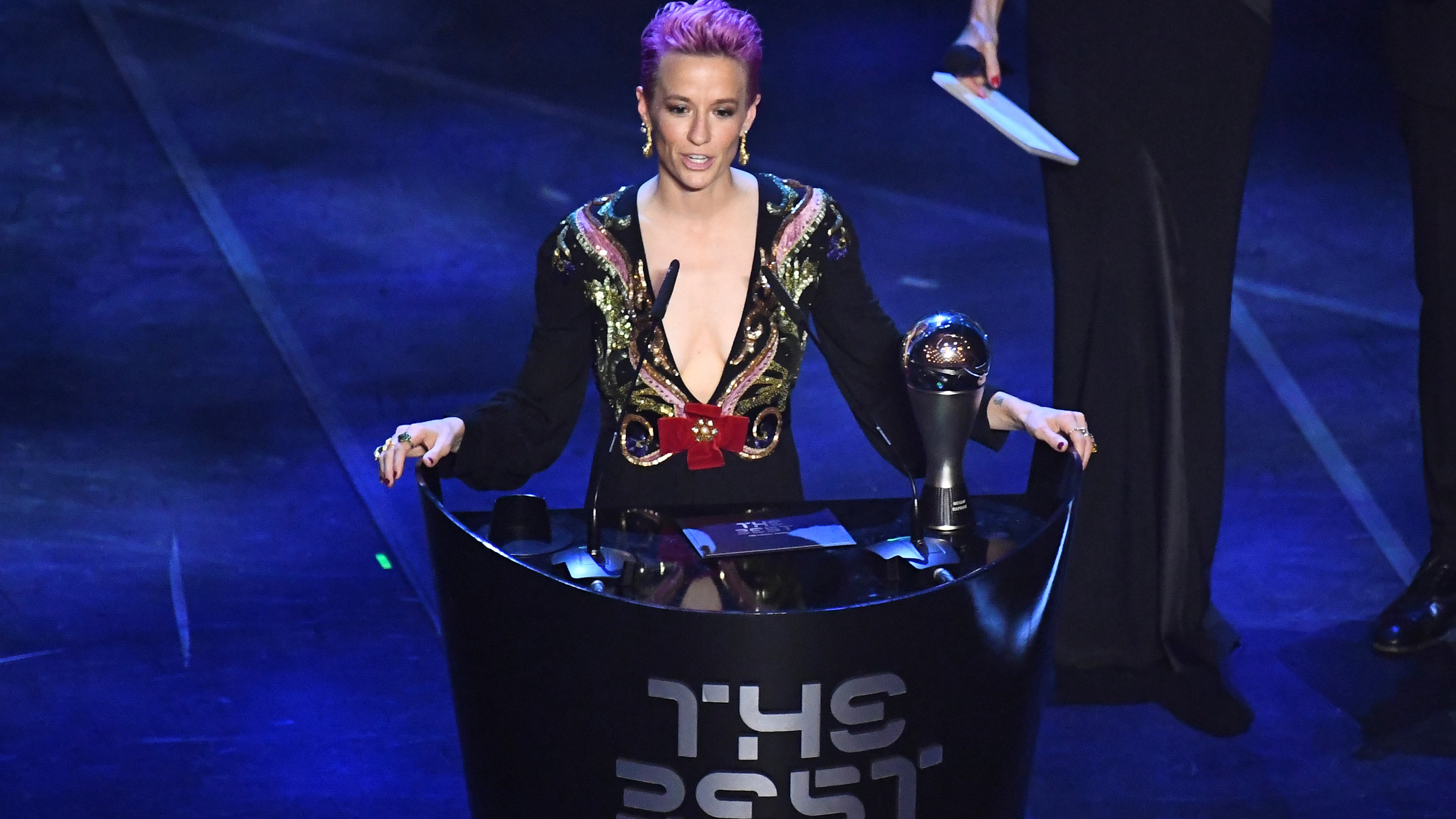 Megan Rapinoe gana el premio 'The Best' a mejor jugadora