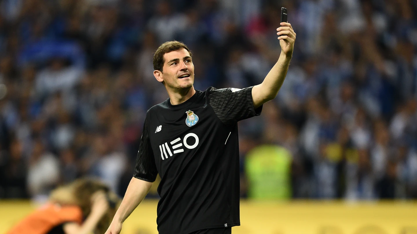 Iker Casillas, durante un partido con el Oporto Iker Casillas, durante un partido con el Oporto