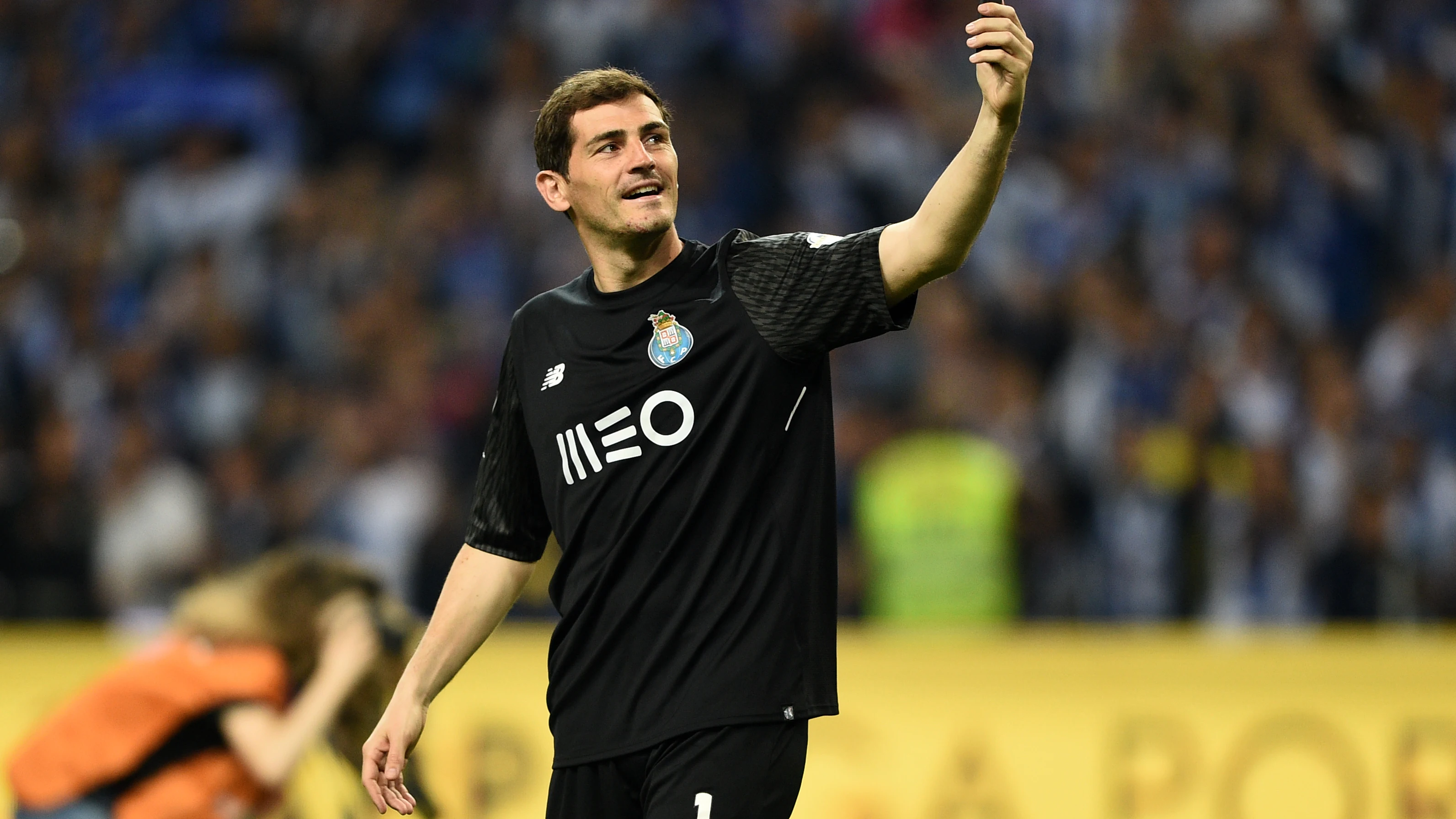 Iker Casillas, durante un partido con el Oporto