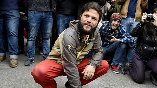 El activista Nacho Dean, al terminar la vuelta al mundo a pie El activista Nacho Dean, al terminar la vuelta al mundo a pie