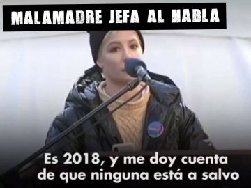 Halsey en la marcha de las mujeres de 2018 en EEUU Halsey en la marcha de las mujeres de 2018 en EEUU