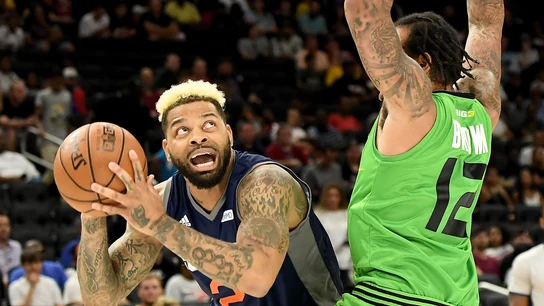 Andre Emmett, en su última etapa como jugador del '3's Company' en el 'Big3' Andre Emmett, en su última etapa como jugador del '3's Company' en el 'Big3'