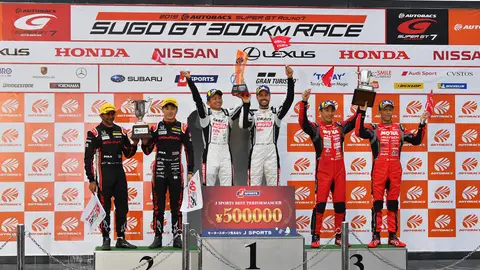 Podio Super GT 2019 GT500 Sugo Podio Super GT 2019 GT500 Sugo