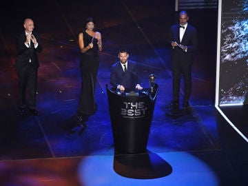 Leo Messi gana el premio 'The Best' Leo Messi gana el premio 'The Best'