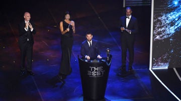 Leo Messi gana el premio 'The Best'