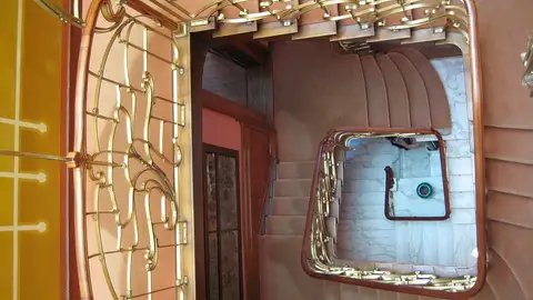Escalera principal de la Casa Estudio de Victor Horta Escalera principal de la Casa Estudio de Victor Horta