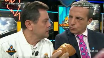Tomás Roncero se venga de Cristóbal Soria tras la victoria del Madrid ante el Sevilla: "Benzema te quiso preparar un croissant"