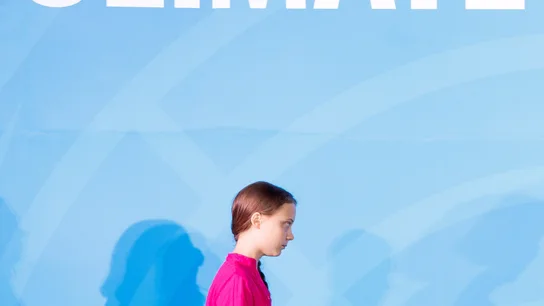 La joven activista sueca Greta Thunberg participa en la Cumbre de Acción Climática La joven activista sueca Greta Thunberg participa en la Cumbre de Acción Climática