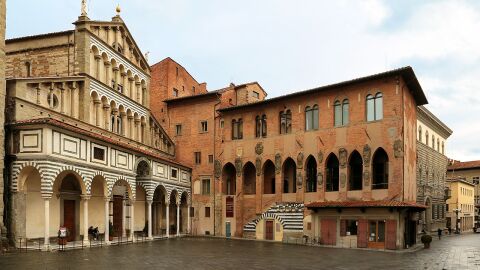 Pistoia, a los pies de los Apeninos