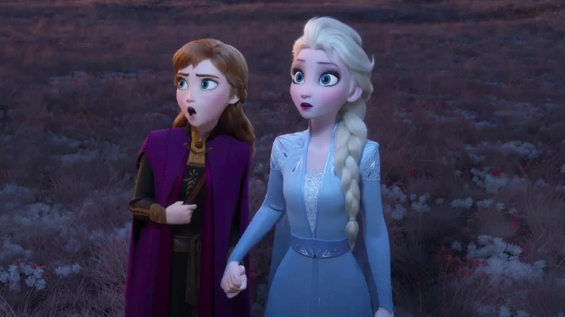 Anna y Elsa en 'Frozen 2'
