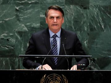 El presidente de Brasil, Jair Bolsonaro El presidente de Brasil, Jair Bolsonaro