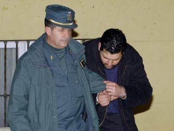 El violador en serie de Málaga en el momento de su detención El violador en serie de Málaga en el momento de su detención