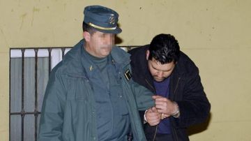El violador en serie de Málaga en el momento de su detención
