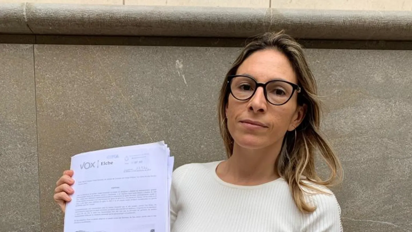 Amparo Cerdá, la portavoz de Vox en Elche Amparo Cerdá, la portavoz de Vox en Elche