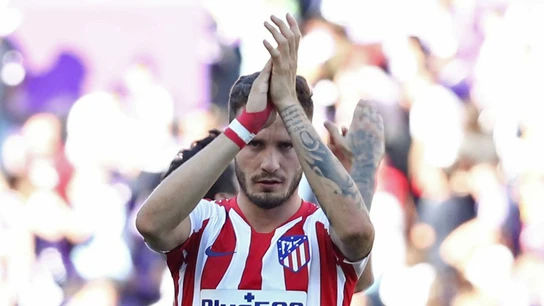 Saúl Ñíguez, con el Atlético Saúl Ñíguez, con el Atlético
