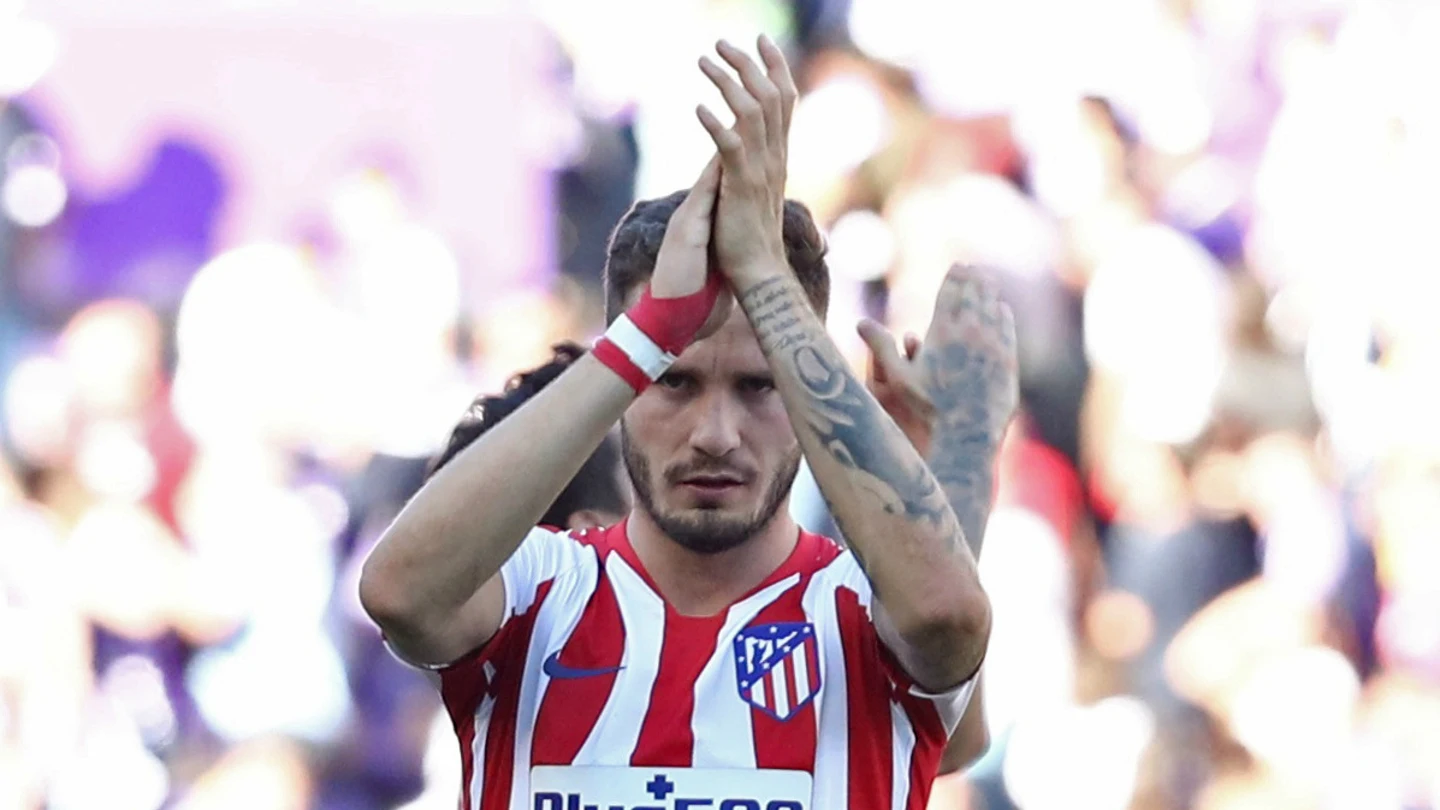 Saúl Ñíguez, con el Atlético Saúl Ñíguez, con el Atlético