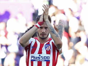 Saúl Ñíguez, con el Atlético Saúl Ñíguez, con el Atlético