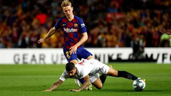 De Jong, con Banega De Jong, con Banega