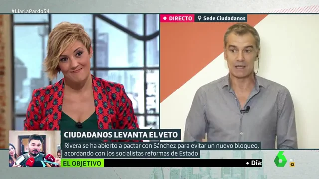 Cristina Pardo y Toni Cantó