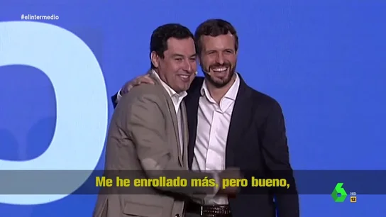 La surrealista pillada a Pablo Casado con un micro abierto en un mitin del PP: "Ahora a matarlos de aburrimiento" La surrealista pillada a Pablo Casado con un micro abierto en un mitin del PP: "Ahora a matarlos de aburrimiento"