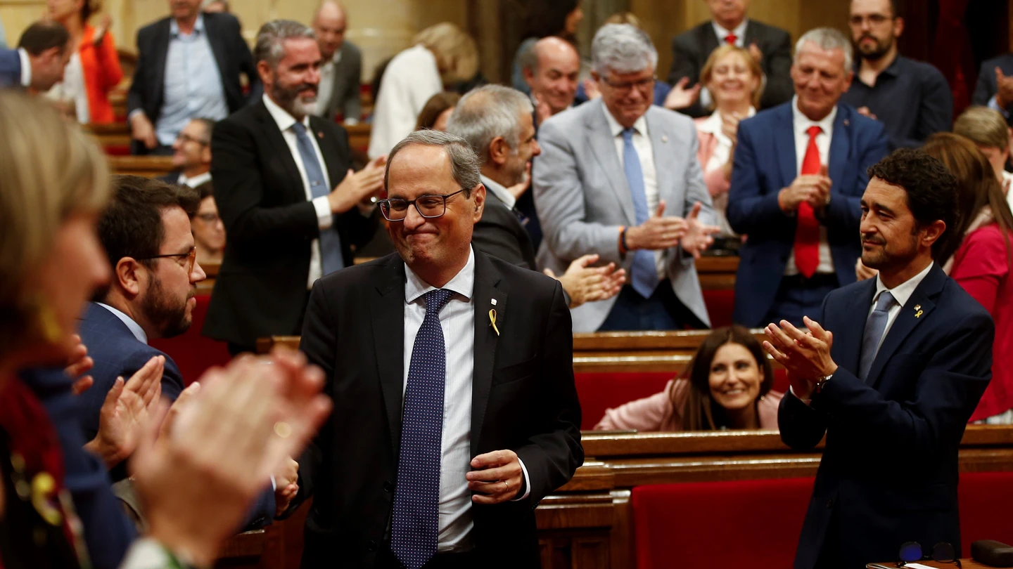 El Parlament rechaza la moción de censura a Torra, solo apoyada por Cs y PP El Parlament rechaza la moción de censura a Torra, solo apoyada por Cs y PP
