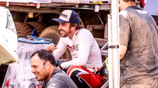 Alonso, en la última imagen que ha compartido desde Marruecos. Alonso, en la última imagen que ha compartido desde Marruecos.