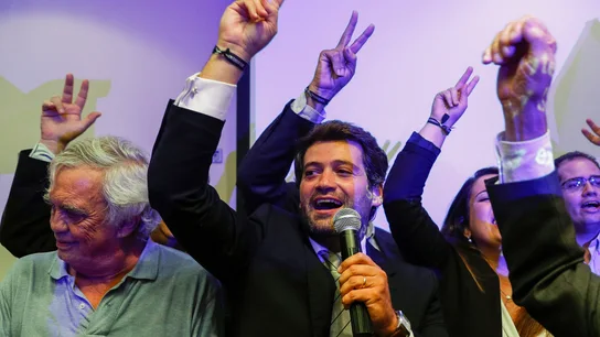 El líder de Chega, partido de ultraderecha, Andre Ventura El líder de Chega, partido de ultraderecha, Andre Ventura