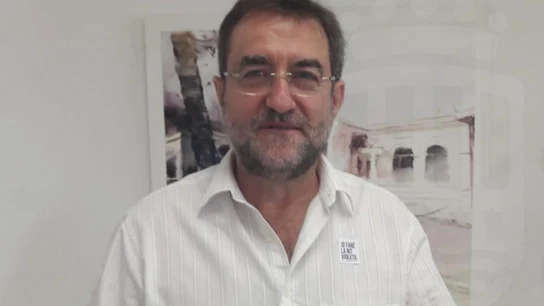 Salvador Montañana, alcalde de Guadassuar por Compromís. Salvador Montañana, alcalde de Guadassuar por Compromís.