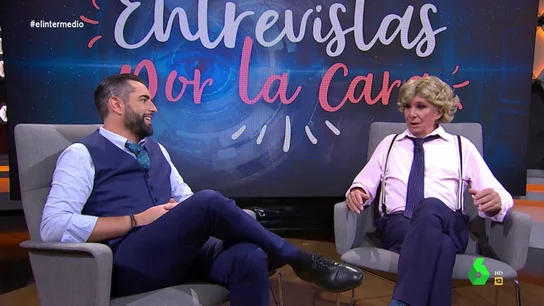 Dani Mateo "entrevista por la cara" a Aguirre: "Ayuso es digna sucesora. Se apoya en todo, incluso en Vox para ser presidenta" Dani Mateo "entrevista por la cara" a Aguirre: "Ayuso es digna sucesora. Se apoya en todo, incluso en Vox para ser presidenta"