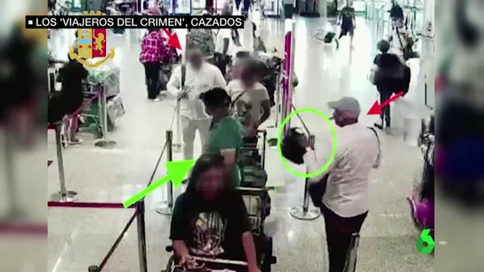 Desarticulados los 'Viajeros del Crimen': la banda que robaba a turistas en aeropuertos de España, Francia e Italia Desarticulados los 'Viajeros del Crimen': la banda que robaba a turistas en aeropuertos de España, Francia e Italia
