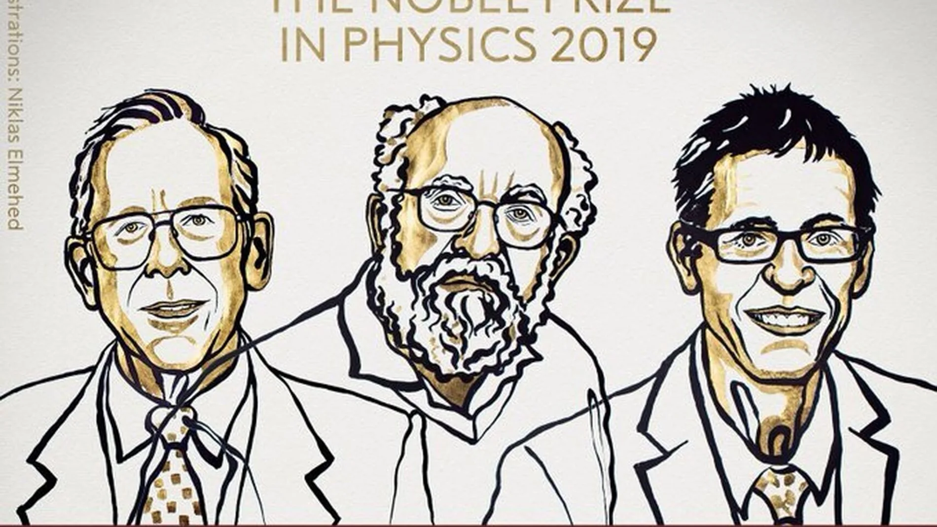Ganadores del Nobel de Física 2019