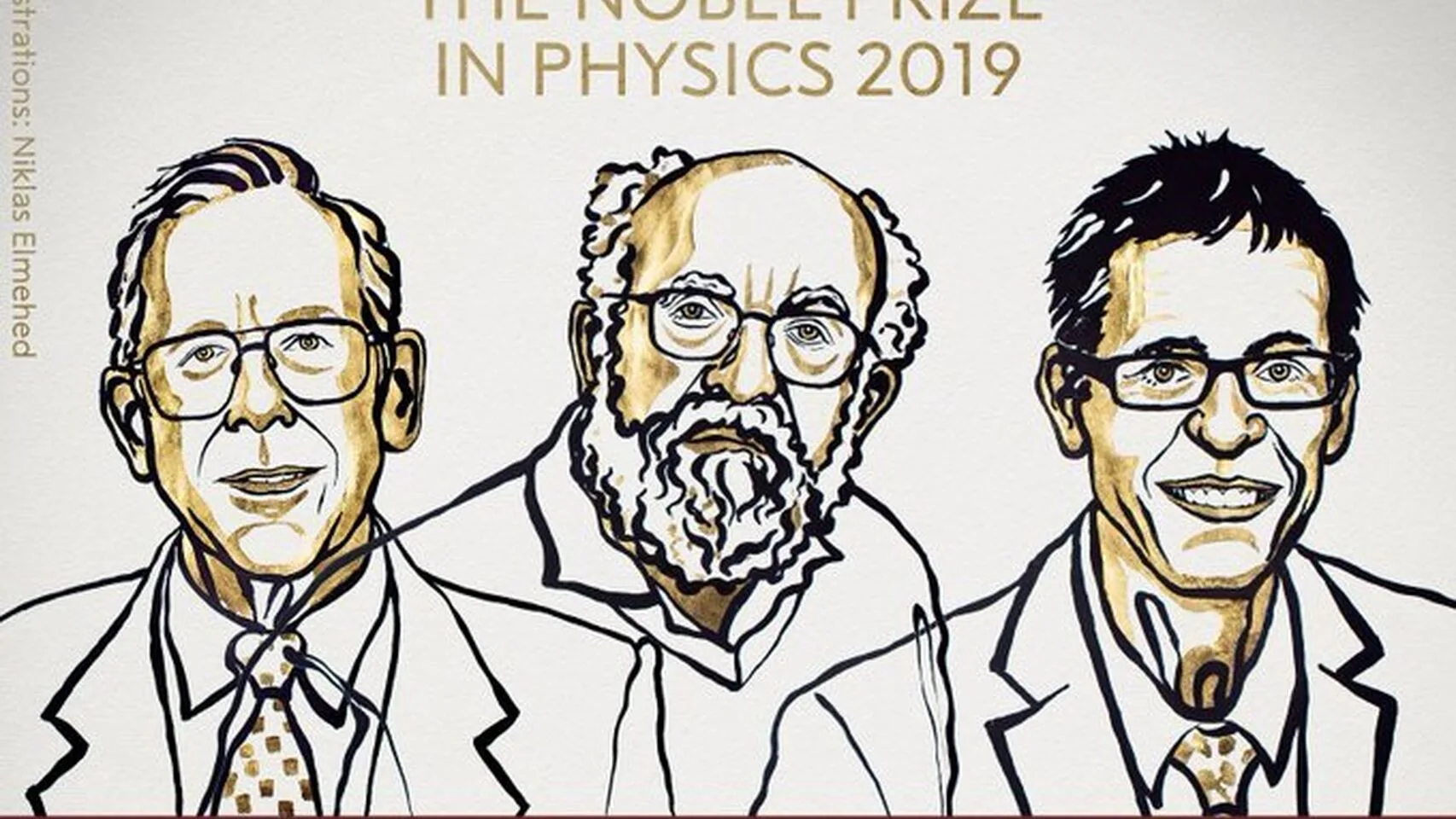 Ganadores del Nobel de Física 2019