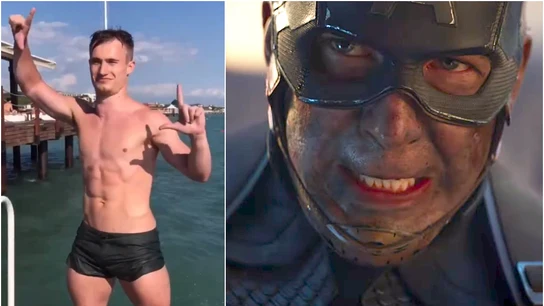 Jack Laugher imita la escena clave de 'Vengadores: Endgame' Jack Laugher imita la escena clave de 'Vengadores: Endgame'