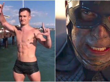 Jack Laugher imita la escena clave de 'Vengadores: Endgame' Jack Laugher imita la escena clave de 'Vengadores: Endgame'