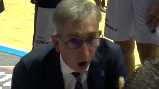 Moncho Fernández, en su último partido disputado en ACB. Moncho Fernández, en su último partido disputado en ACB.