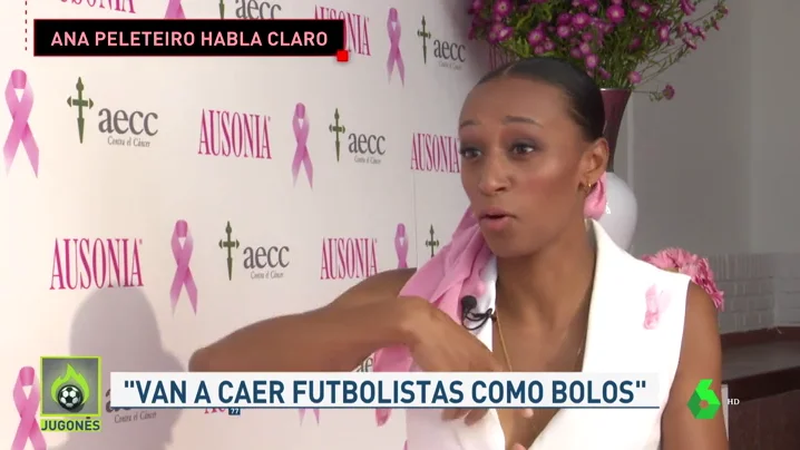 Ana Peleteiro, en 'Jugones': "Que den el Mundial a Doha es contradictorio"