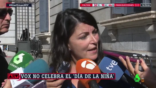 La secretaria general del grupo parlamentario Vox, Macarena Olona La secretaria general del grupo parlamentario Vox, Macarena Olona