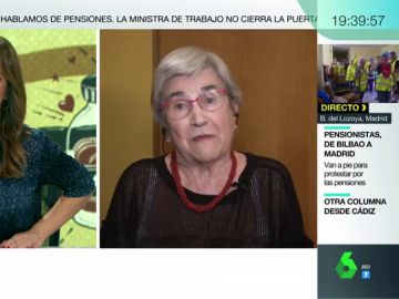 Miren Etxezarreta, excatedrática de Economía: "Nunca hay debate por el bienestar de los pensionistas, parece que simplemente es contabilidad" Miren Etxezarreta, excatedrática de Economía: "Nunca hay debate por el bienestar de los pensionistas, parece que simplemente es contabilidad"