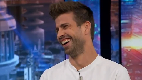 Gerard Piqué, sonriendo en 'El Hormiguero'