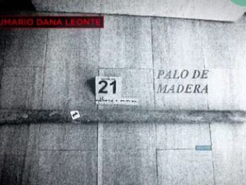 El palo de madera con el que Dana Leonte pudo ser golpeada antes de morir El palo de madera con el que Dana Leonte pudo ser golpeada antes de morir