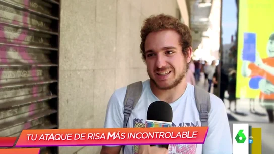Un joven confiesa su peor ataque de risa Un joven confiesa su peor ataque de risa
