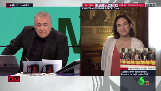 La alcaldesa de Barcelona, Ada Colau La alcaldesa de Barcelona, Ada Colau