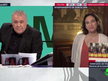 La alcaldesa de Barcelona, Ada Colau La alcaldesa de Barcelona, Ada Colau
