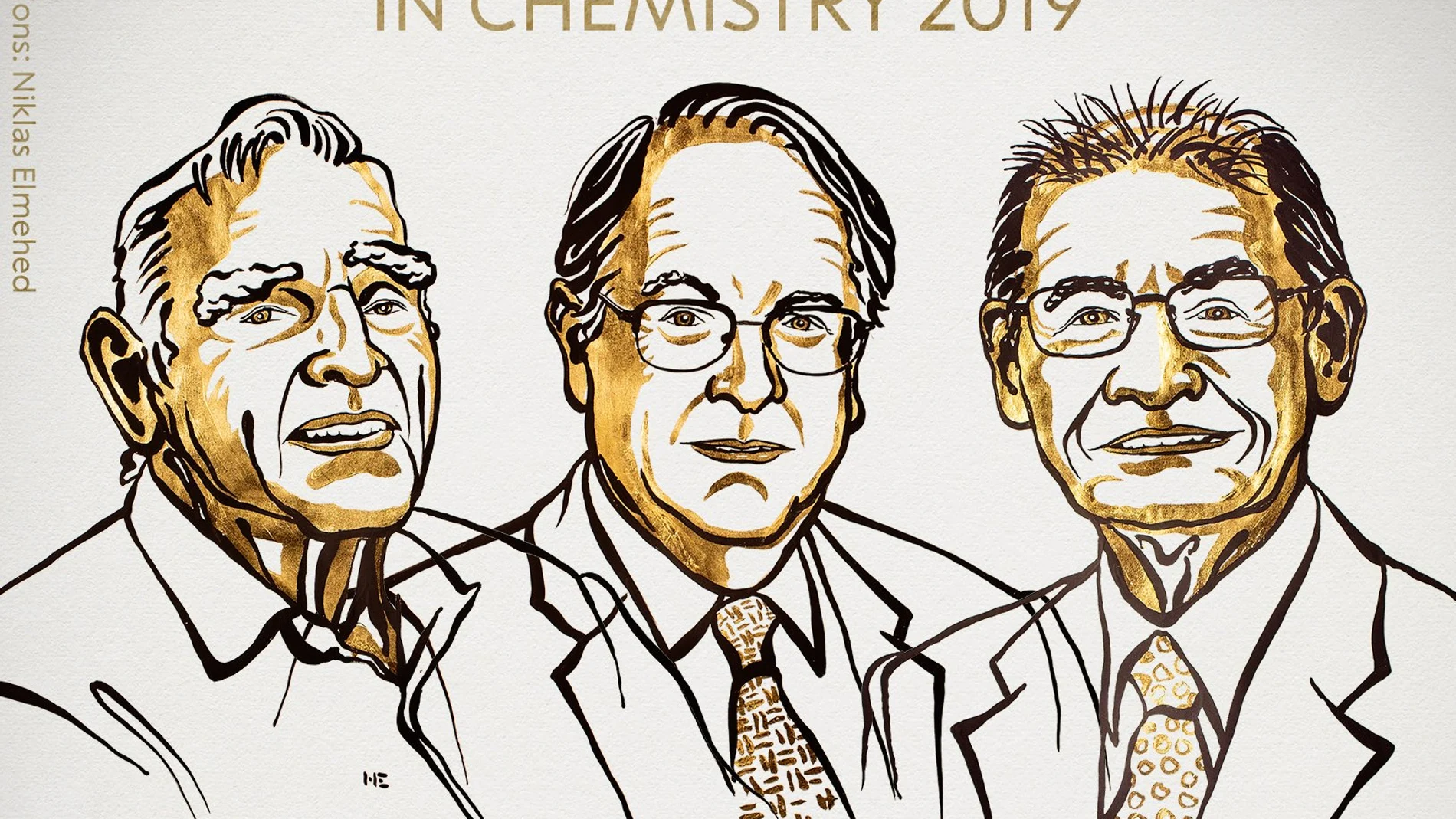 Goodenough, Whittingham y Yoshino ganan el Nobel de Química