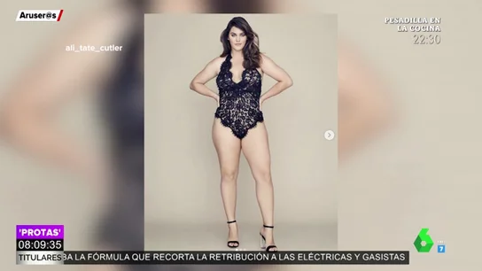 Ali Tate, la primera modelo de talla grande que ficha por Victoria's Secret Ali Tate, la primera modelo de talla grande que ficha por Victoria's Secret