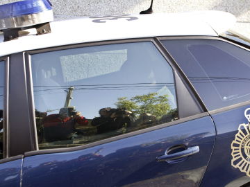 Un coche de la Policía Nacional Un coche de la Policía Nacional