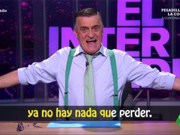 El 'hit' de Wyoming y Elsa de Frozen para el prior del Valle de los Caídos: "Suéltalo, no lo puedo ya retener" El 'hit' de Wyoming y Elsa de Frozen para el prior del Valle de los Caídos: "Suéltalo, no lo puedo ya retener"
