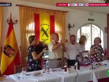 Antonio Tejero reaparece en un acto Antonio Tejero reaparece en un acto