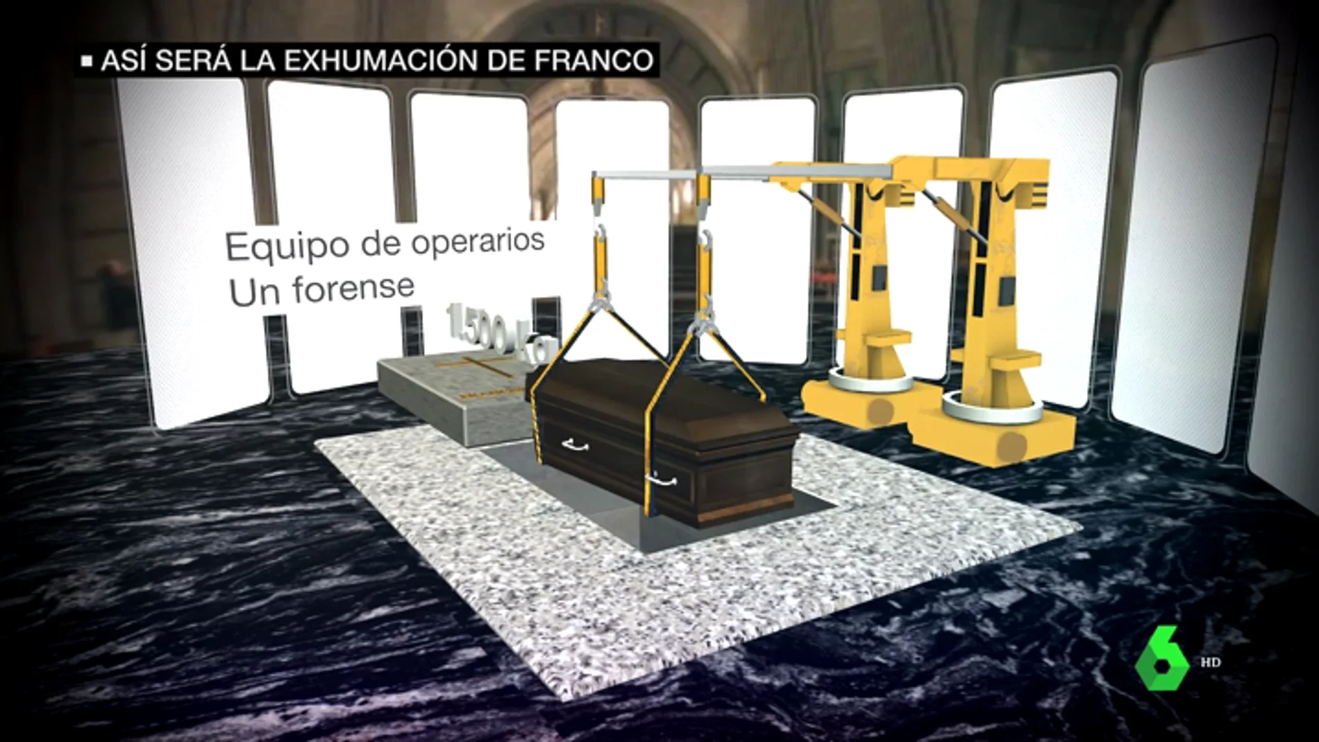 Los detalles de la exhumación de Franco