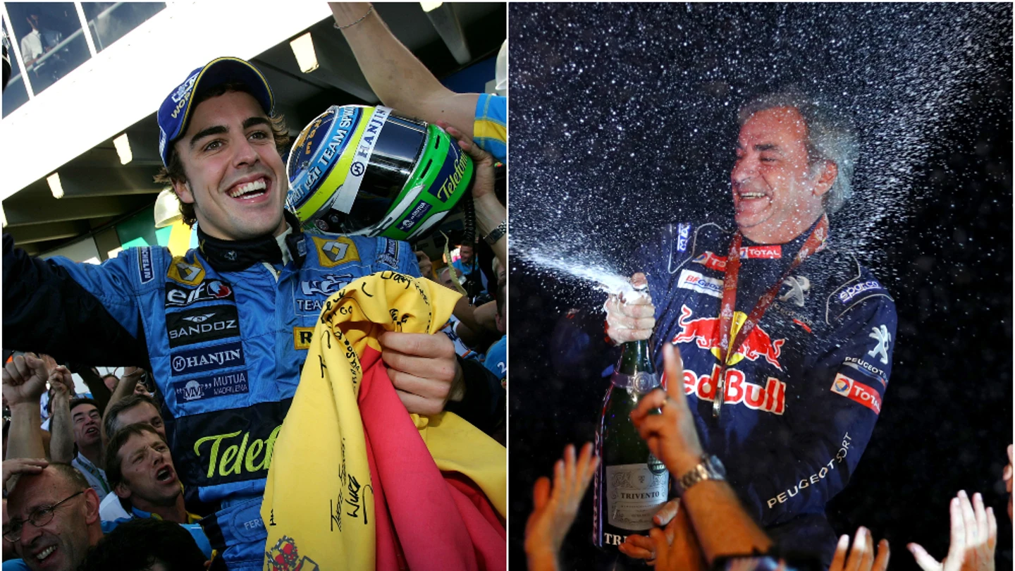 Fernando Alonso y Carlos Sainz Fernando Alonso y Carlos Sainz
